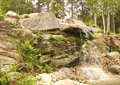 景石水景,自然石,假山瀑布