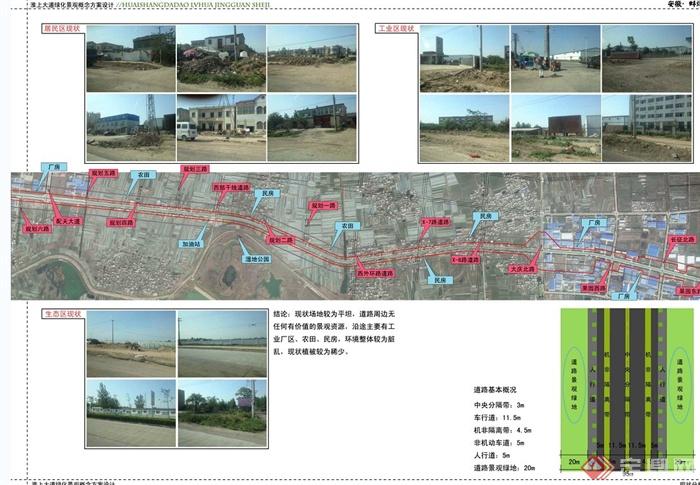 现代某市政道路绿化设计JPG方案图(3)