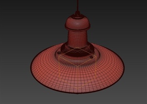 某工业金属吊灯设计3DMAX模型