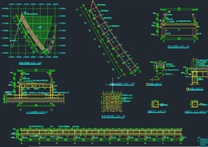 园林景观平桥设计CAD施工图