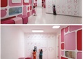 儿童活动室,教室,字母墙,陈列墙
