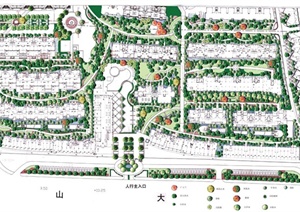 某地小区住宅景观规划设计JPG方案图