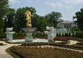 花圃,雕塑,喷泉水景,景观柱