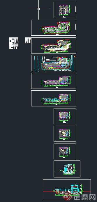 某市美术馆建筑方案文本设计（含cad）(4)